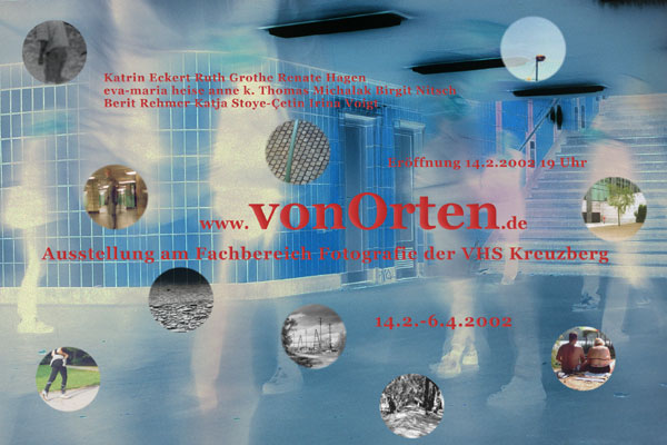 VonOrten Fotoausstellung Eröffnung am 14.2.2002